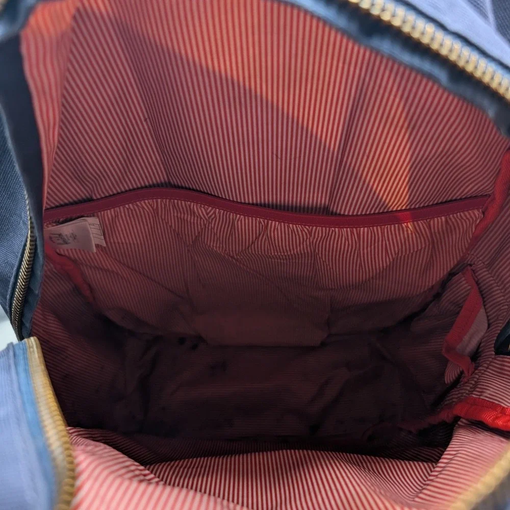 Herschel Supply Co. Settlement Backpack Navy Blue Unisex Hipster‎ Minimalist